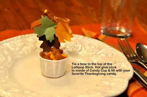 Step 7 Thanksgiving Table Favor Decoration