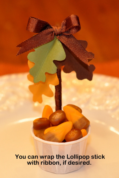 Thanksgiving Table Favor Decoration