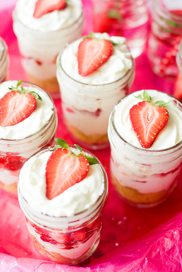 Strawberry Shortcake Trifles Recipe