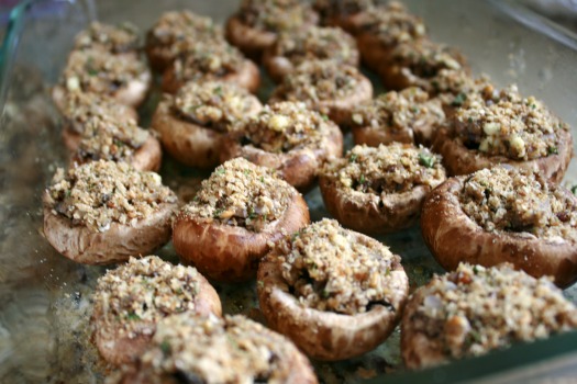 Blue Cheese Stuffed Mushrooms