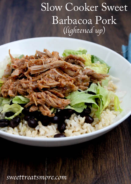 Sweet Barbacoa Pork