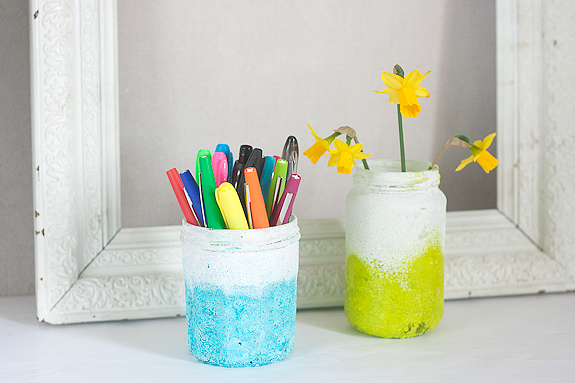 Textured Ombre Pen Cup and Vase