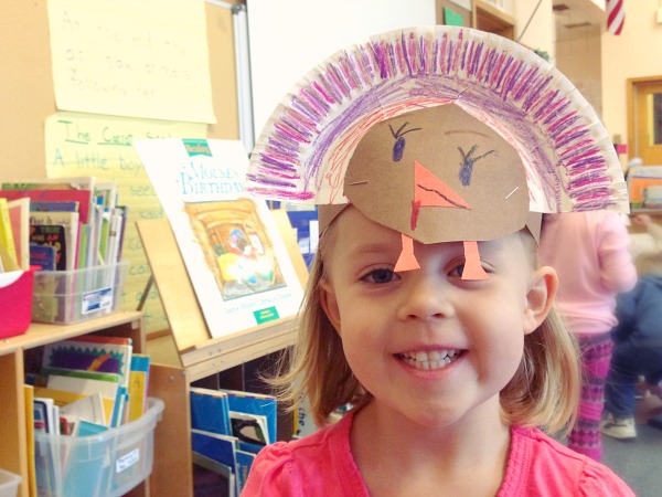 Thanksgiving Paper Plate Turkey Headbands