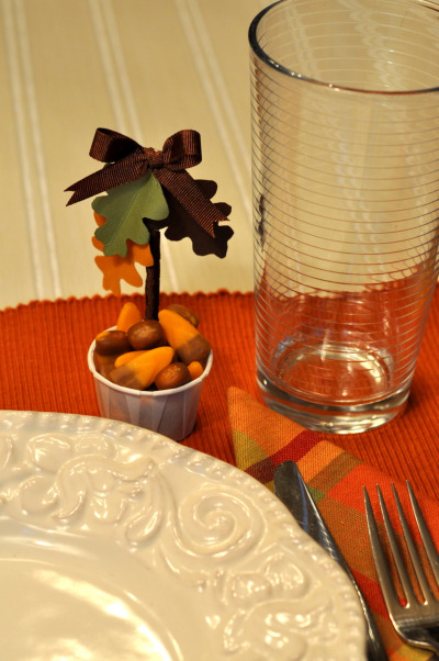 Thanksgiving Table Favor Decoration
