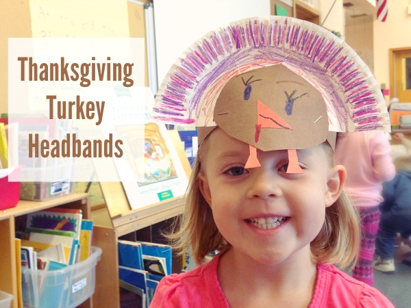 Thanksgiving Turkey Headband Craft