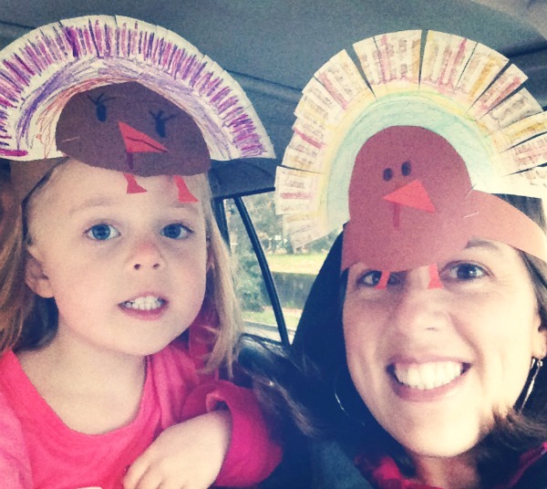 Thanksgiving Turkey Paper Plate Headbands