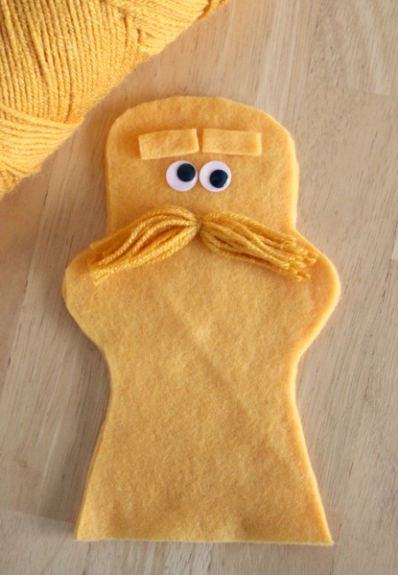 Lorax Felt Hand Puppet