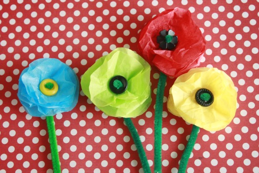 tissue paper; scissors; hole tissue paper flowers how to. tissue paper; scissors; hole