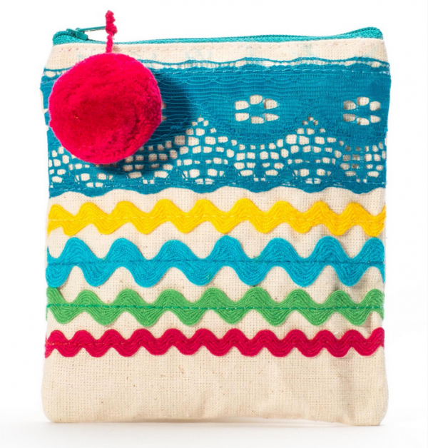 To The Market Pom Pom Pouch