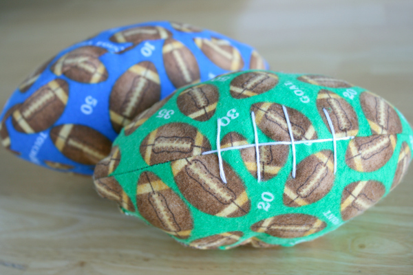 Toddler Fabric Football to Make