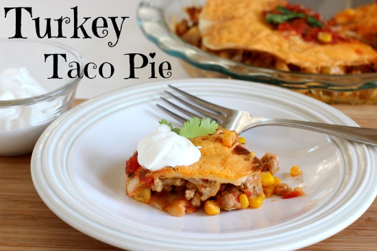 Turkey Taco Pie