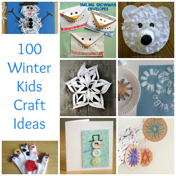 100+ Winter Kids Crafts