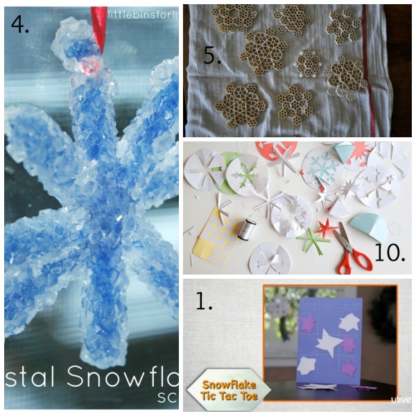 Winter Snowflake Crafts
