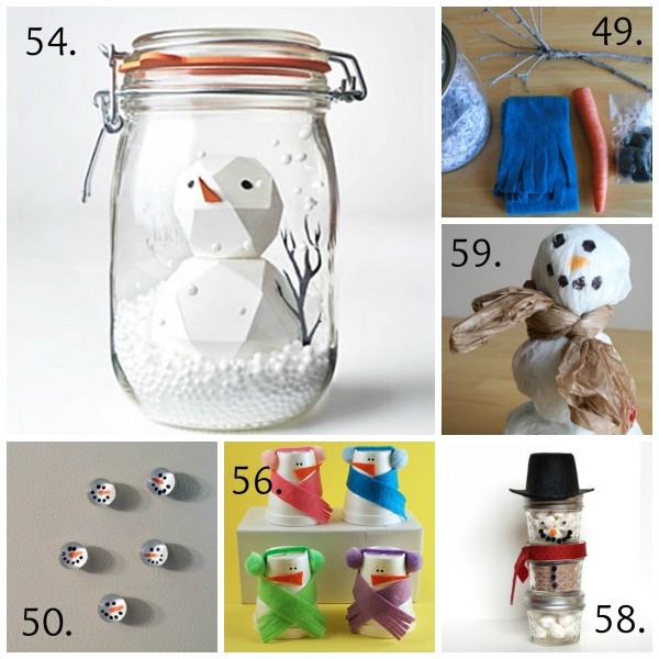 Snowman Winter Kids Crafts