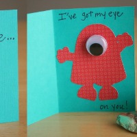 Monster Valentine's Day Cards