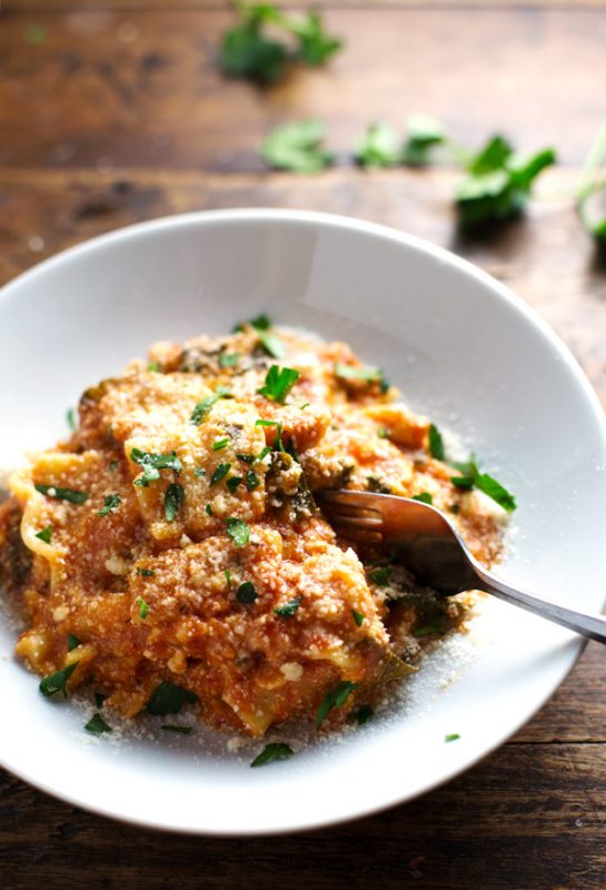 Veggie Crockpot Lasagna