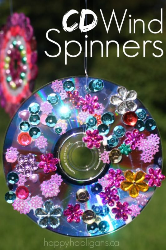 CD Wind Spinners