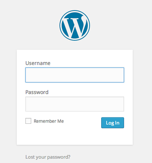 Wordpress Login using BlueHost to Start a Blog