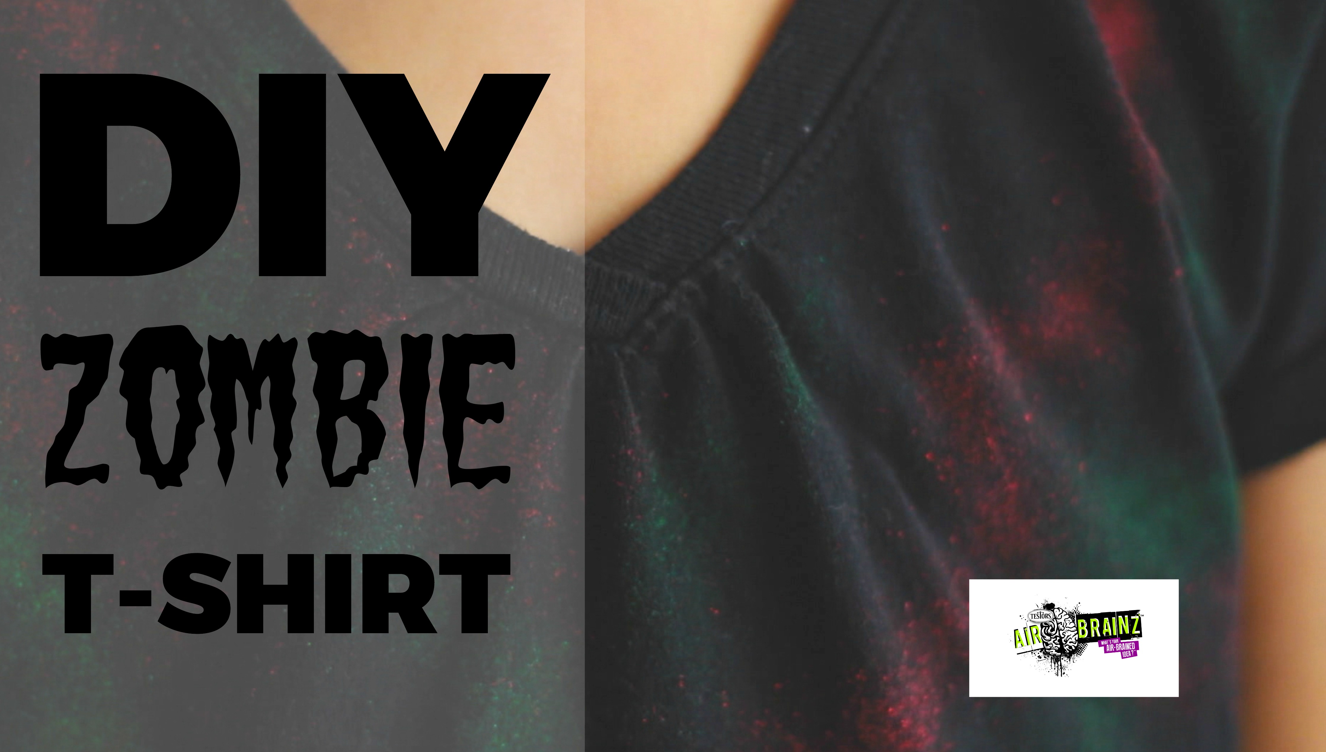 DIY Zombie T-shirt