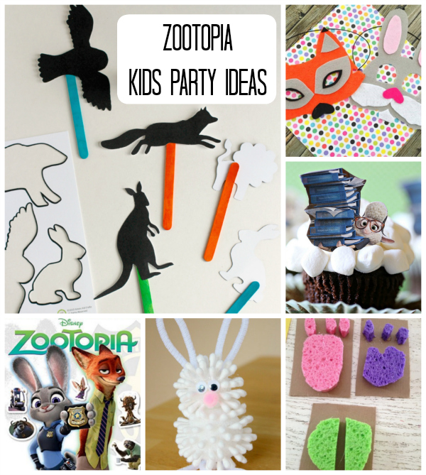 Zootopia Kids Party Ideas