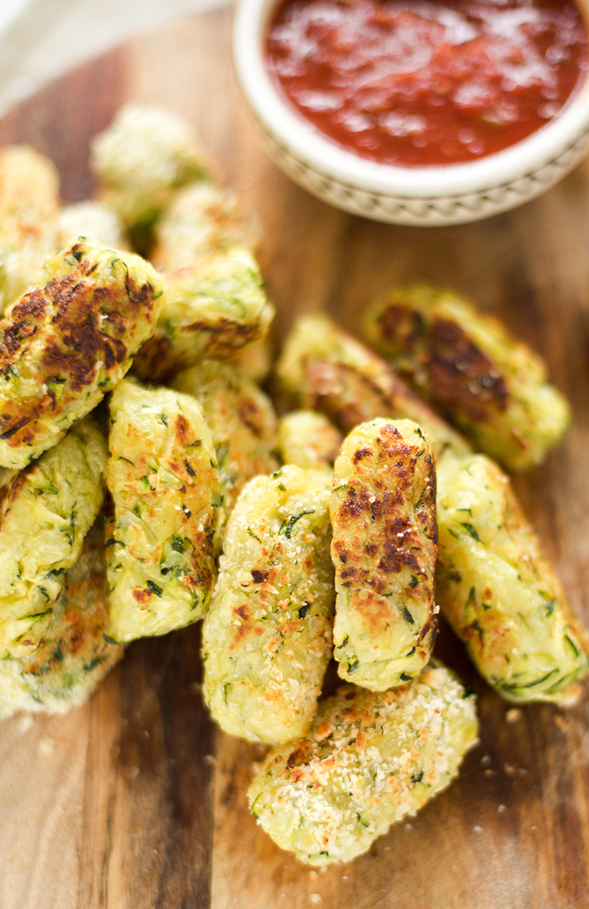 Zucchini Parmesan Tater Tots