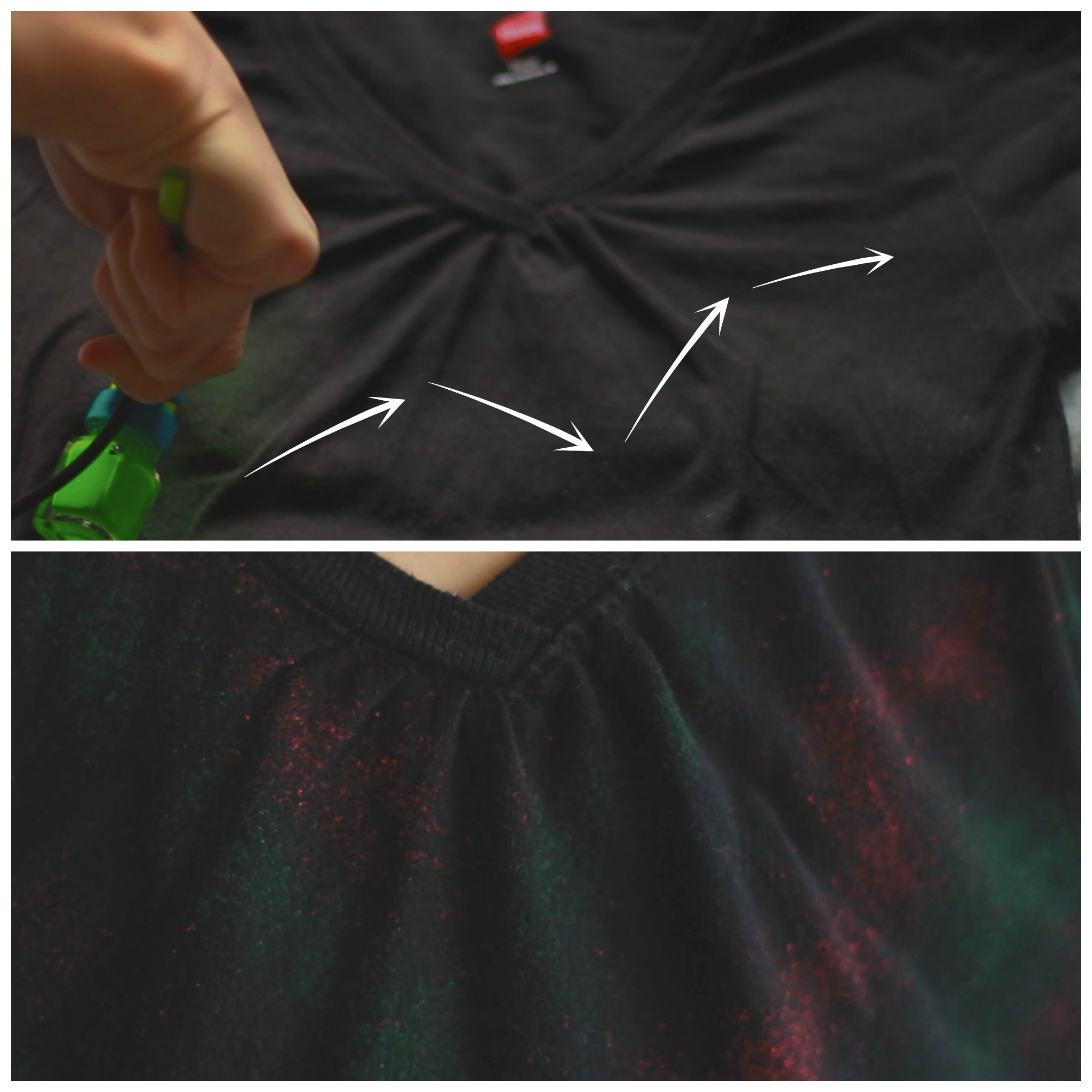 Zombie T-shirt tutorial