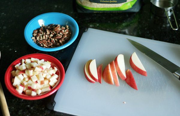 Apple Cider Quinoa Toppings