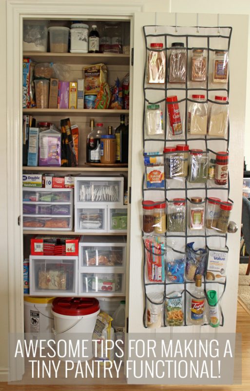 Small Pantry Organization