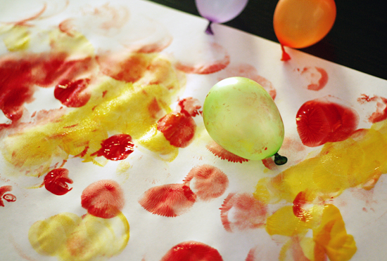 Painting with Balloons