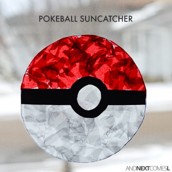 Pokéball Suncatcher