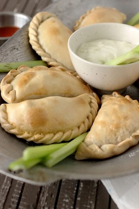 Buffalo Chicken Empanadas