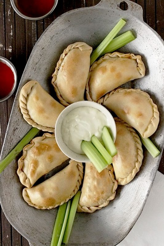 Buffalo Chicken Empanadas