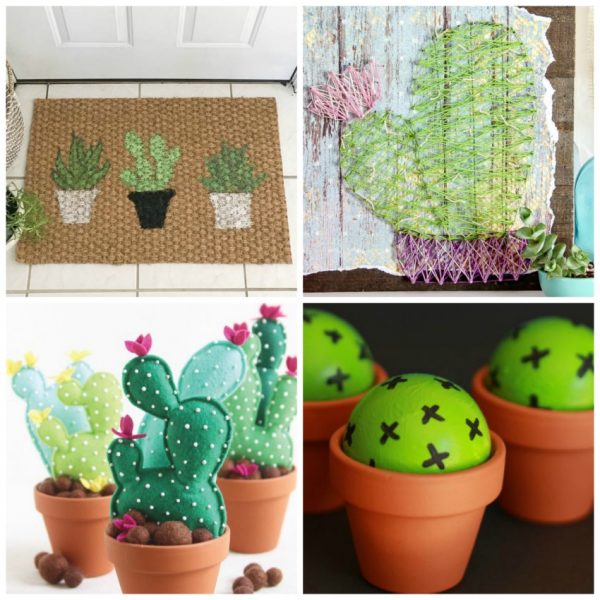 13 Cactus Crafts that Kill With Cuteness