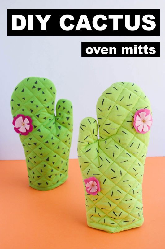 Cactus Oven Mitts