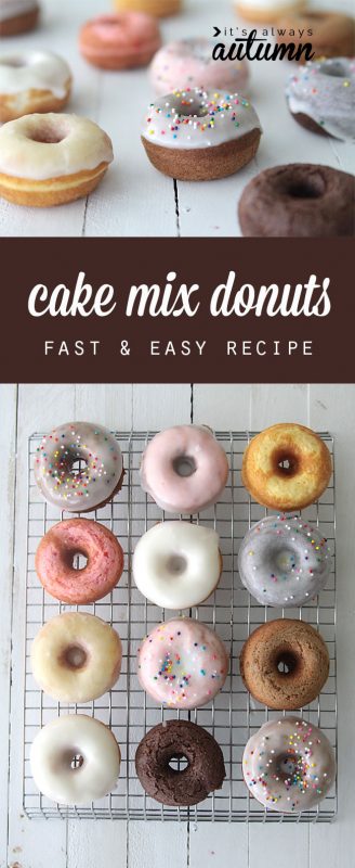 Cake Mix Donuts