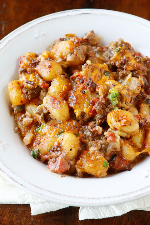 Cheeseburger Gnocchi