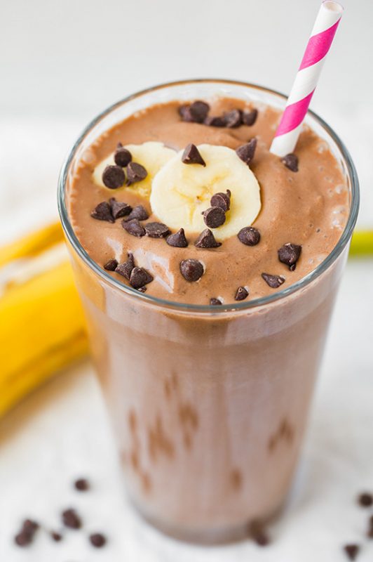 Choc peanut butter shake