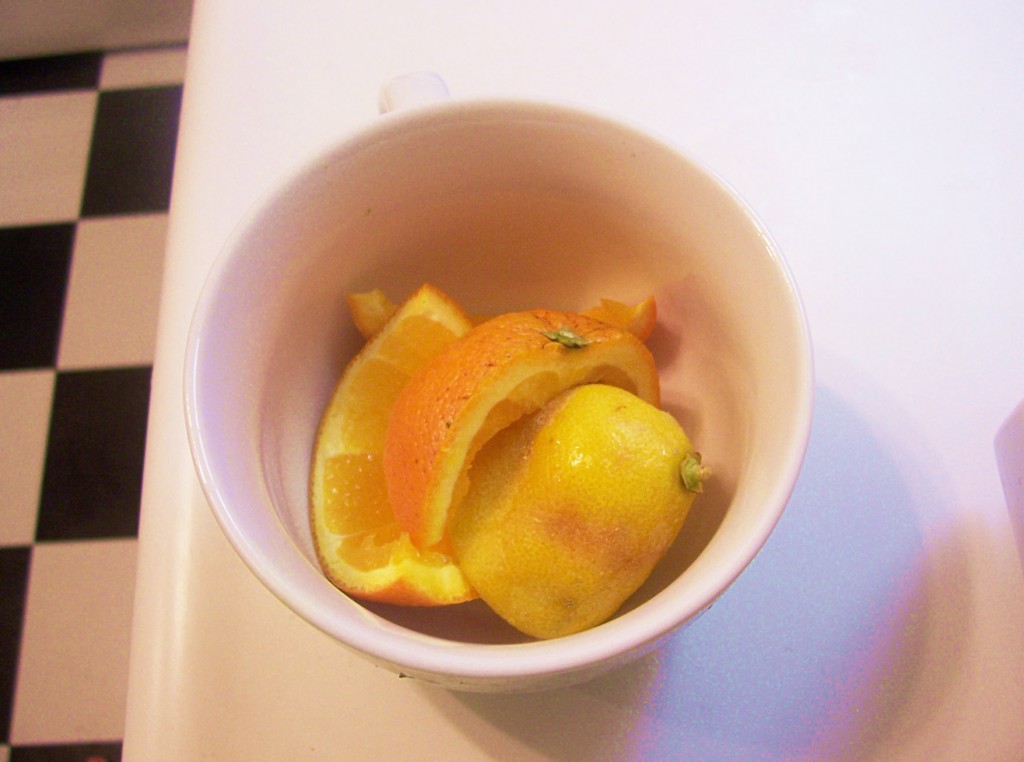 Citrus Magic for Microwave Cleaning
