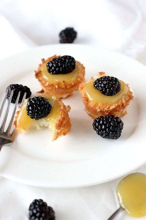 Make Coconut Macaroon Tartlets