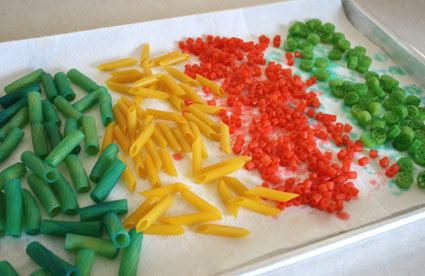 Colored Pasta