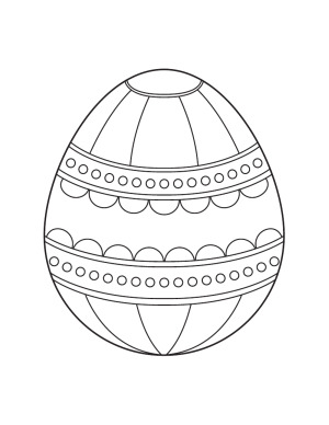 Easter Egg Coloring Pages