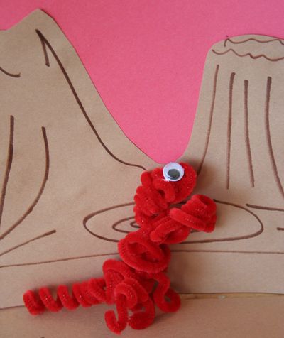 How to Make a Dinosaur out of Pipe Cleaners – Pipe Cleaner Crafts