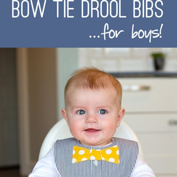 Bow Tie Drool Bibs