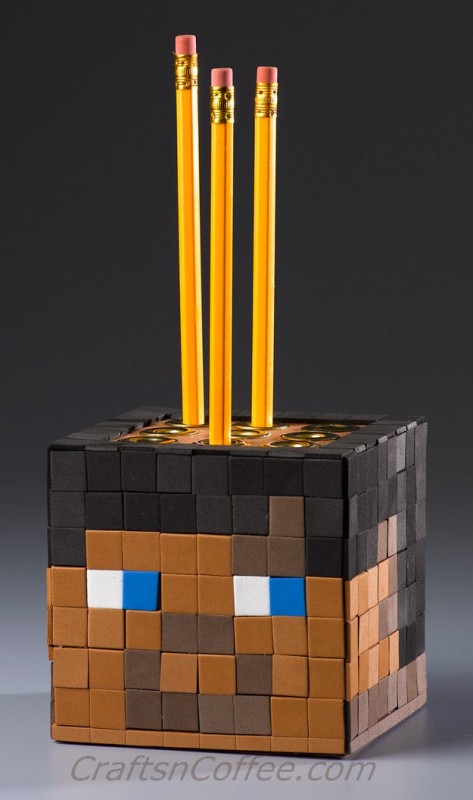 DIY Minecraft Pencil Cube