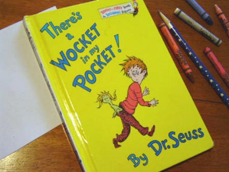 Dr. Seuss Crafts to Celebrate There's a Wocket in my Pocket