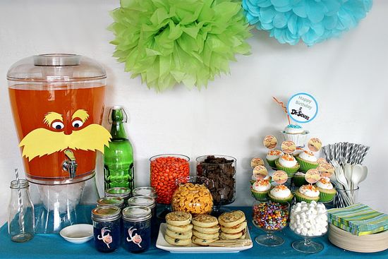 Dr. Seuss Crafts to Celebrate a Lorax Party