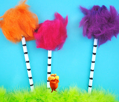 Dr. Seuss Crafts to Celebrate Lorax Trees