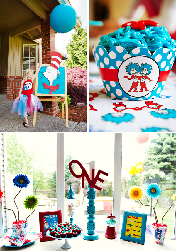 Dr. Seuss Crafts to Celebrate Thing 1 and Thing 2