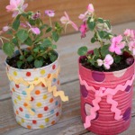 Aluminum Can Flower Pots