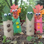 Leaf People Finger Puppets